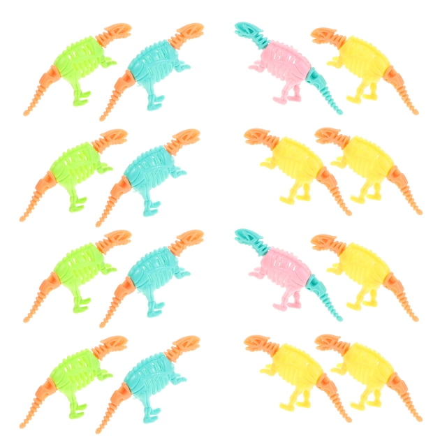 50 juguetes de dinosaurios desmontables para niños de 2 a 4 años, divertido kit de ensamblaje de esqueleto de dinosaurio, regalos de fiesta para niños y niñas, juguetes de dinosaurios para niños