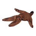 thumbnail image 4 of 1/6 Sudadera con capucha y pantalones Ropa en miniatura para figuras de de 12 "Vestir café perfke pantalones femeninos, 4 of 9
