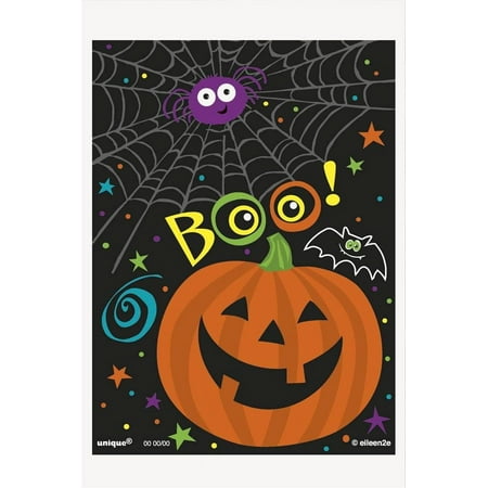 Pumpkin Pals Halloween Treat Bags, 50-Count