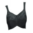 thumbnail image 3 of Women's Anita Best 5349X Care Safina Embroidered Soft Cup Bra (Black 42F), 3 of 5