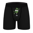 thumbnail image 3 of St. Patrick's Day Print Boxer Shorts for Men, Breathable Close Fitting Underwear, Polyester, 1 Pc, 3 of 6