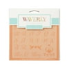 Waverly Inspirations Plastic Stencil, Alpha Fancy, 6 in x 6 in, 1 Piece