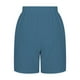thumbnail image 5 of Karight Linen Shorts for Women High Waisted Lightweight Casual Summer Drawstring Short Pants Beach Vacation Outfit W Pockets, 5 of 7