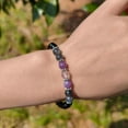 thumbnail image 6 of Anxiety Relief Empath Protection Healing Stone Bead Bracelet New Beginning Transformation Grief Support Gifts For Women, 6 of 7