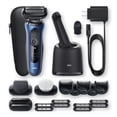 thumbnail image 1 of Braun Series 6 6095cc Electric Razor for Men with SmartCare Center, Beard Trimmer, Stubble Beard Trimmer, Cleansing Brush, Wet & Dry, Rechargeable, Cordless Foil Shaver, Blue, 1 of 5