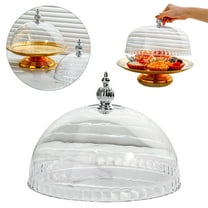 Storage rack Kitchen Gift Cake Stand Cover Display Cloche Serving Dish Cover Versatile Cake Cover Lid Dome For Kitchen Camping Wedding Home