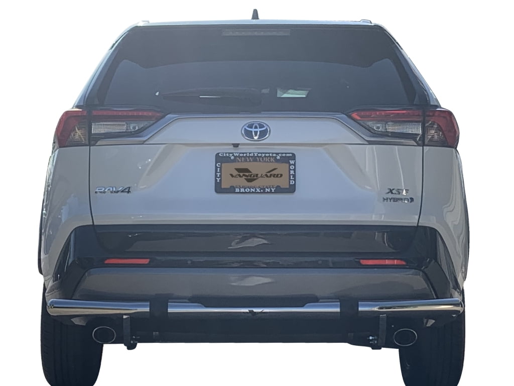 VANGUARD VGRBG-1999VSS Stainless Steel Double Layer Rear Bumper Guar