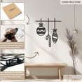 thumbnail image 5 of Violaura Ornament Metal Wall Art - Easy to Install Hanging Perfect for Home, Living Room Decor (60.0" x 54.0"), 5 of 8