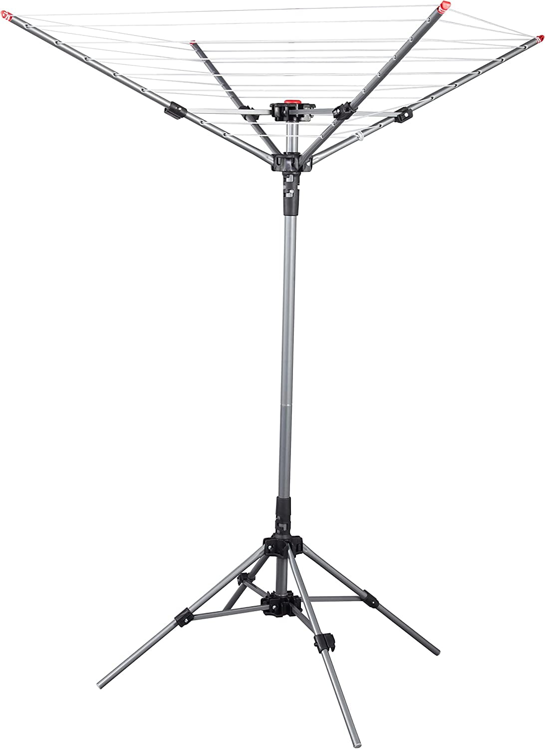 GUAIPOU Outdoor Umbrella Drying Rack, 12 Lines with 164 Feet Drying