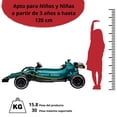 thumbnail image 4 of Montable Electrico para Niños Formula 1 Aston Martin F1 Racing Team con Control Remoto 12v - Verde, 4 of 5