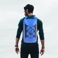 thumbnail image 3 of Backpack for Men PVC Waterproof Outdoor Swim Beach Gear Organizer Carry Pouch B One Size, 3 of 4