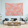 thumbnail image 4 of GZHJMY Little Daisy Tapestry Aesthetic Tapestry for Bedroom Colorful Wall Hanging AestheticFor Room Decor 60" x 51" Inches Gift Decor, 4 of 6