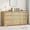 Natural wood color, variant on Kselythan Wooden Dresser with 9 Drawers, Tall Modern Closet with Deep Storage, Large Chest of Drawers with Wide Top, Long Storage Dresser for Bedroom, Living Room, Hallway