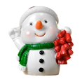 thumbnail image 1 of GUOOL Christmas Resin Figurine Prop Decorations Creative Crafts Statues for Home Party Snowman, 1 of 8