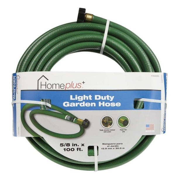 Manguera de jardín Home Plus de 5/8 pulgadas x 30 m, color verde ligero