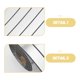 thumbnail image 3 of unbranded Papel Decorativo Autoadhesivo Impermeable Plateado Para Ambientes Húmedos Y Superficies Lisas, 3 of 7