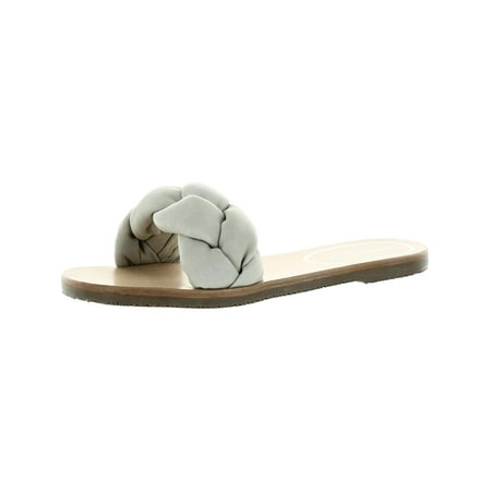 

Kenneth Cole New York Womens NELLIE BRAID Slip On Flat Slide Sandals
