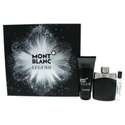Mont Blanc Legend by Mont Blanc for Men - 3 Pc Gift Set 3.3oz EDT Spray, 0.25oz EDT Spray, 3.3oz Aft