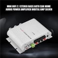thumbnail image 1 of Methold Mini HiFi 2.1 Stereo Bass Auto Car Home Audio Amplificador de potencia Amplificador digital Plata Cables de audio/vídeo, 1 of 6