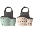 thumbnail image 1 of 2 PCS Soap Sponge Drainer Basket, Sink, Hanging Storage Rack, Green, Pink, 1 of 5