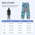 thumbnail image 4 of Rateoe Monkeys Swinging from Palms Pattern Men’s Ultra-Soft Comfy Pajama Lounge Pants Sleepwear,Comfortable Lounge Wear,lightweight Pajamas, Casual Home Wear-Medium, 4 of 6