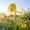 Yellow, variant on Mini Plastic Wind Vane Windmill Ornament Weather Wind Direction Indicator Colorful Decor for Flower Pot Garden Mini Landscape,Red
