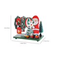 thumbnail image 3 of Fiudx Ofertas flash Artículos en oferta Regalos de Navidad, renos de Papá Noel y minitren, adornos de escritorio con caja de música, 3 of 7