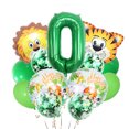 thumbnail image 1 of Animal Theme Numbers Balloons for Children's Birthday Party Home Decoration, 1 of 3