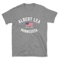 thumbnail image 1 of Albert Lea Minnesota Patriot Men's Cotton T-Shirt, 1 of 1