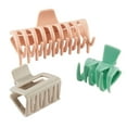 thumbnail image 3 of (2 pack) Scunci Jaw Hair Clips, Assorted Colors and Sizes, 3-Pieces, 3 of 5
