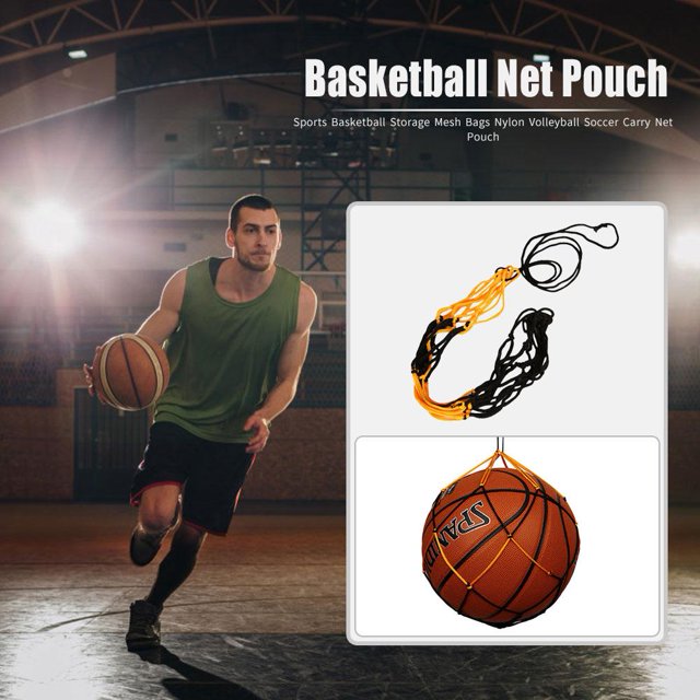 Bolsa De Red De Baloncesto Tmvgtek Deportes Baloncesto Almacenamiento Bolsas De Malla Nylon Voleibol Fútbol Llevar Bolsa De Red