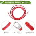 thumbnail image 4 of Cable de inversor de batería universal de 3/8" terminal 8 AWG rojo de 10 pies, cable de batería de cobre estañado, 1 pieza, 4 of 7