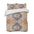 thumbnail image 2 of Boho Blue Twin XL Size Down Alternative Comforter,Lightweight Comforter Quilt Bedding Set with Pillow Shams Ethnic Middle Century Geometric Abstract Art All Seasons Bed Comforter Duvet Insert 68"x98", 2 of 7