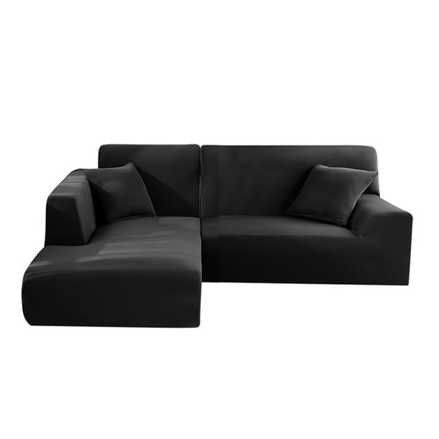 MesaSe Sectional Couch Cover Sectional Couch Covers L Shape Sofa Cover Elastic Stretch Lounge Cover Comfortable Soft L Couch Cover Washable Furniture Sofa Protector Stretch Couch Covers f