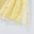 thumbnail image 6 of IDOPIP Baby Girls Daisy Flower Tutu Dress Spaghetti Straps Layered Tulle Sundress 2-3 Years Yellow, 6 of 8