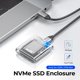 thumbnail image 4 of Carcasa para SSD Mini 2230 M.2 NVMe de 10 Gbps M.2 para adaptar G0D7 Transp Deco R8G1, 4 of 8