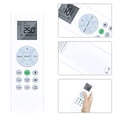 thumbnail image 2 of VERYNIUBI RG66B3 RG66B32H Compatible Remote Midea Air Conditioner Remote Control It's as good as the original one, 2 of 7