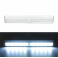 thumbnail image 2 of Motion Sensor Closet Light Cordless Cabinet Light Wireless Stick Anywhere Battery Powered 10 Led Light, 2 of 3