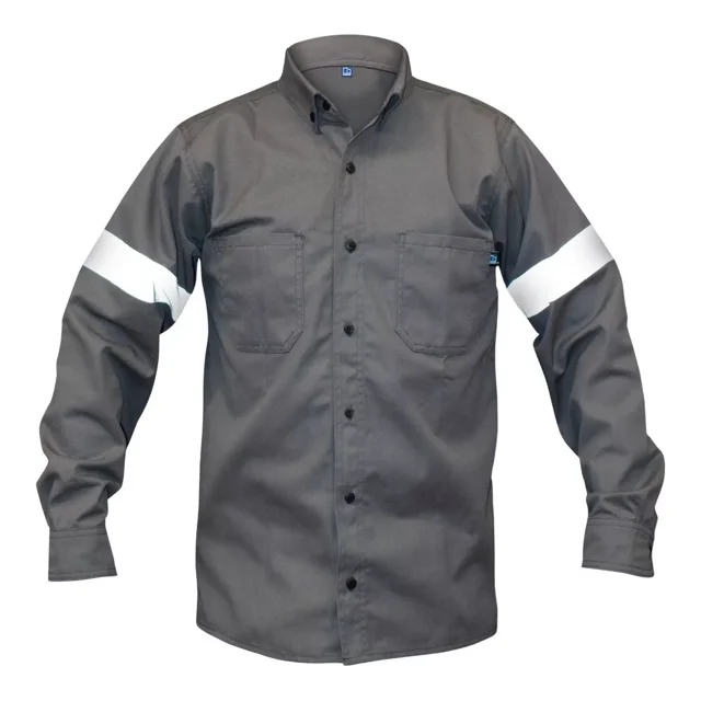 Camisa Industrial Ml, Cintas Reflejantes Uso Rudo Seguridad