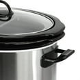 thumbnail image 6 of MegaChef Interchangeable 6 Quart & Split 2.5 Quart Slow Cooker & Warmer, 6 of 8