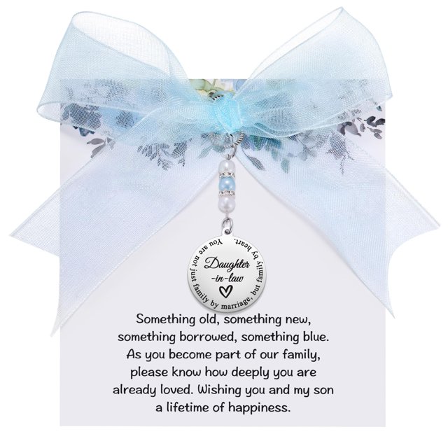 Charm MIXJOY, regalo de perlas azules para nuera