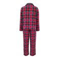 thumbnail image 2 of Set de pijama Secret Treasures Para Mujer Talla CH Color Rojo Estilo a Cuadros, 2 of 4