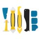 thumbnail image 1 of 8PCS Plastic Silicon Sealant Scraper Hand Operated Tool for Industrial Hardware Accessory, 1 of 4