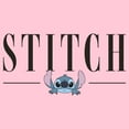 thumbnail image 2 of Girls Lilo & Stitch Simplistic Logo Stitch T Shirt, 2 of 4