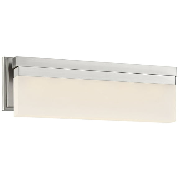 Kovacs P5722-L Skinny 1 Light 17" Wide Integrated Led Bath Bar - Nickel