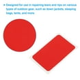 thumbnail image 3 of Unique Bargains Down Jacket Repair Patch 2' x 3', 6 Pack Self Adhesive Nylon Fabric Patch, Red, 3 of 5