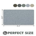 thumbnail image 6 of Yardi Yard Indoor Door Mat, 20"x32" Non Slip Rubber Backing Entrance Mat, Easy Clean Low Profile Ultra Thin Entryway Rug for Indoor, Light Gray, 6 of 8
