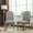 Gray, variant on Roundhill Furniture Mod Urban Style Solid Wood Nailhead Fabric Padded Parson Chair Set of 2, Tan