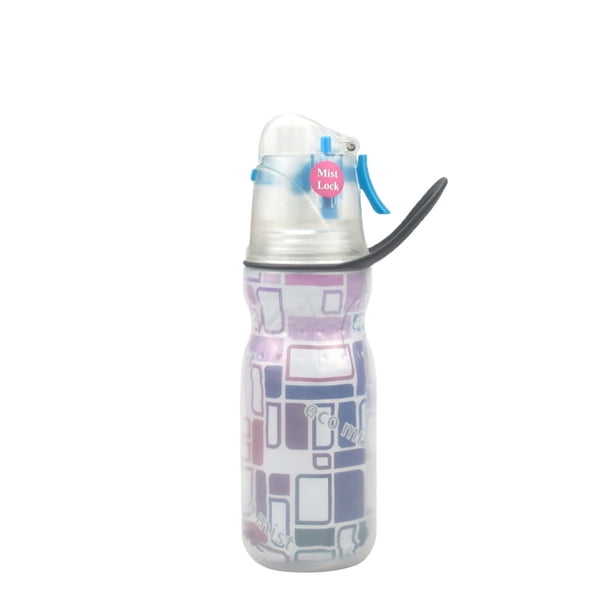 470ml 16.5fl Oz Ejercicio de verano, Agua potable Elimina el calor, Triple capa para mantener el frío, Taza de agua en aerosol, Taza de agua para deportes al aire libre, Regalo creativo