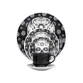 thumbnail image 1 of Vajilla de Cerámica Vencort Decorado Calavera 20 piezas, 1 of 2